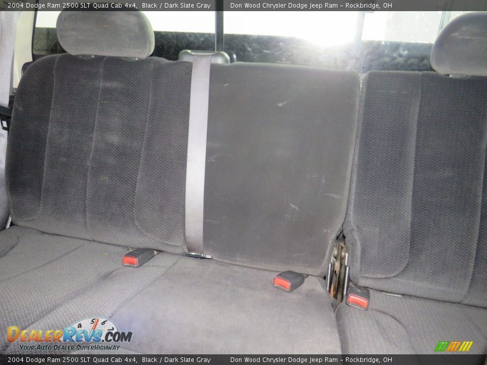 2004 Dodge Ram 2500 SLT Quad Cab 4x4 Black / Dark Slate Gray Photo #21