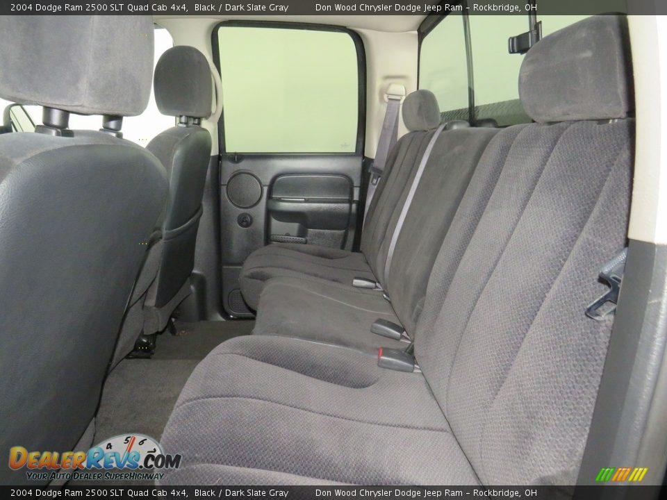 2004 Dodge Ram 2500 SLT Quad Cab 4x4 Black / Dark Slate Gray Photo #23