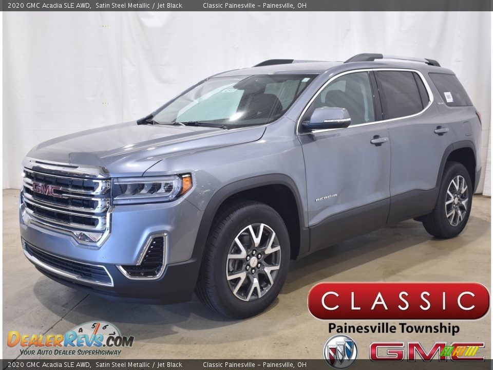 2020 GMC Acadia SLE AWD Satin Steel Metallic / Jet Black Photo #1