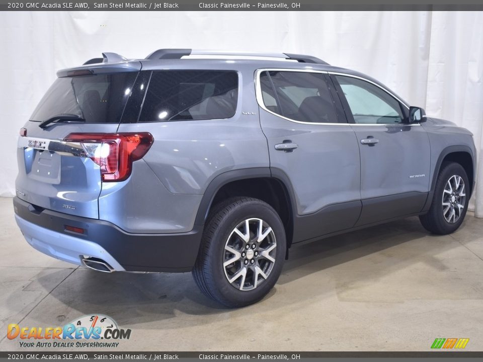2020 GMC Acadia SLE AWD Satin Steel Metallic / Jet Black Photo #2