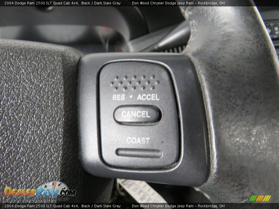 2004 Dodge Ram 2500 SLT Quad Cab 4x4 Black / Dark Slate Gray Photo #34