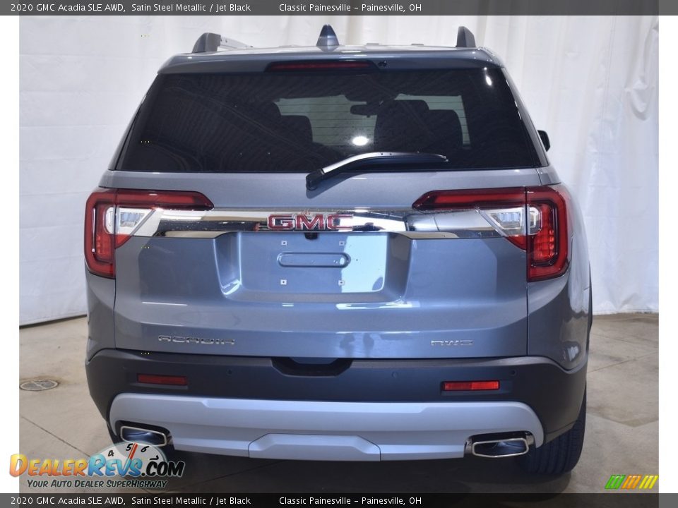 2020 GMC Acadia SLE AWD Satin Steel Metallic / Jet Black Photo #3