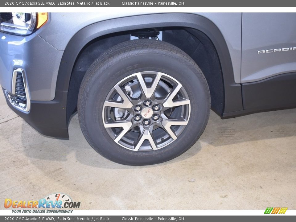 2020 GMC Acadia SLE AWD Satin Steel Metallic / Jet Black Photo #5