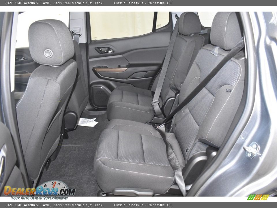 2020 GMC Acadia SLE AWD Satin Steel Metallic / Jet Black Photo #7