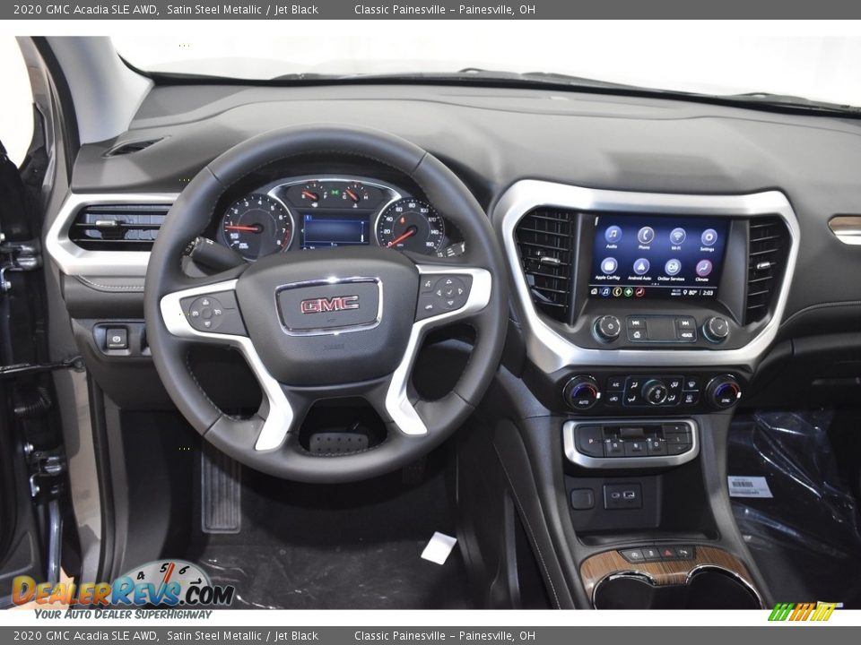 2020 GMC Acadia SLE AWD Satin Steel Metallic / Jet Black Photo #9