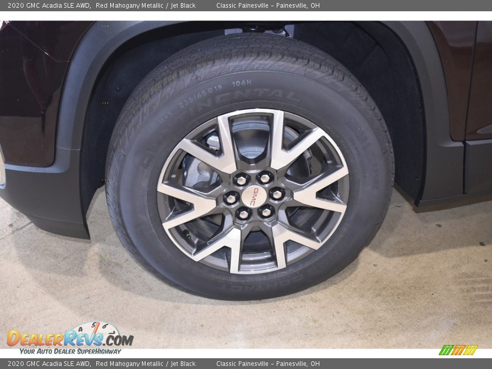 2020 GMC Acadia SLE AWD Red Mahogany Metallic / Jet Black Photo #5