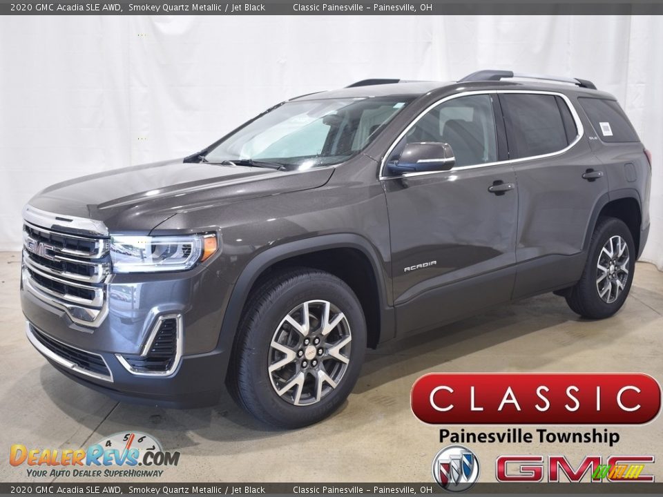 2020 GMC Acadia SLE AWD Smokey Quartz Metallic / Jet Black Photo #1