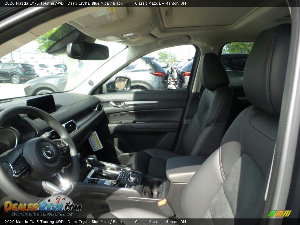 2020 Mazda CX-5 Touring AWD Deep Crystal Blue Mica / Black Photo #8