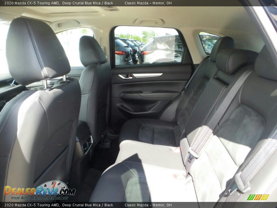 2020 Mazda CX-5 Touring AWD Deep Crystal Blue Mica / Black Photo #9