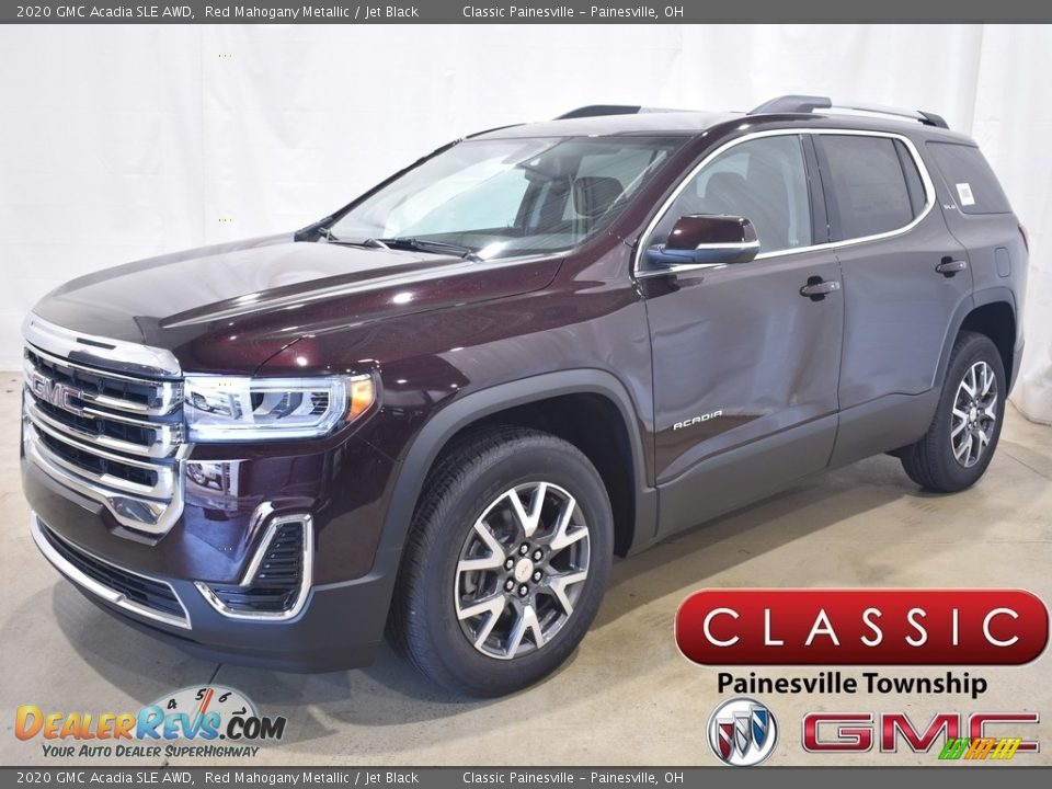 2020 GMC Acadia SLE AWD Red Mahogany Metallic / Jet Black Photo #1