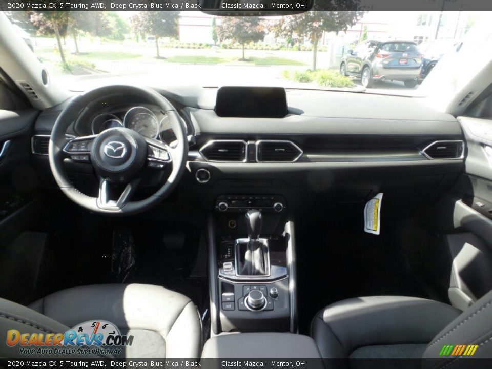 2020 Mazda CX-5 Touring AWD Deep Crystal Blue Mica / Black Photo #10