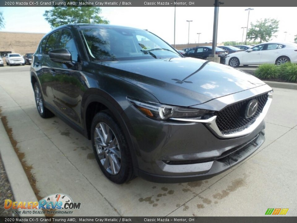 2020 Mazda CX-5 Grand Touring AWD Machine Gray Metallic / Black Photo #1