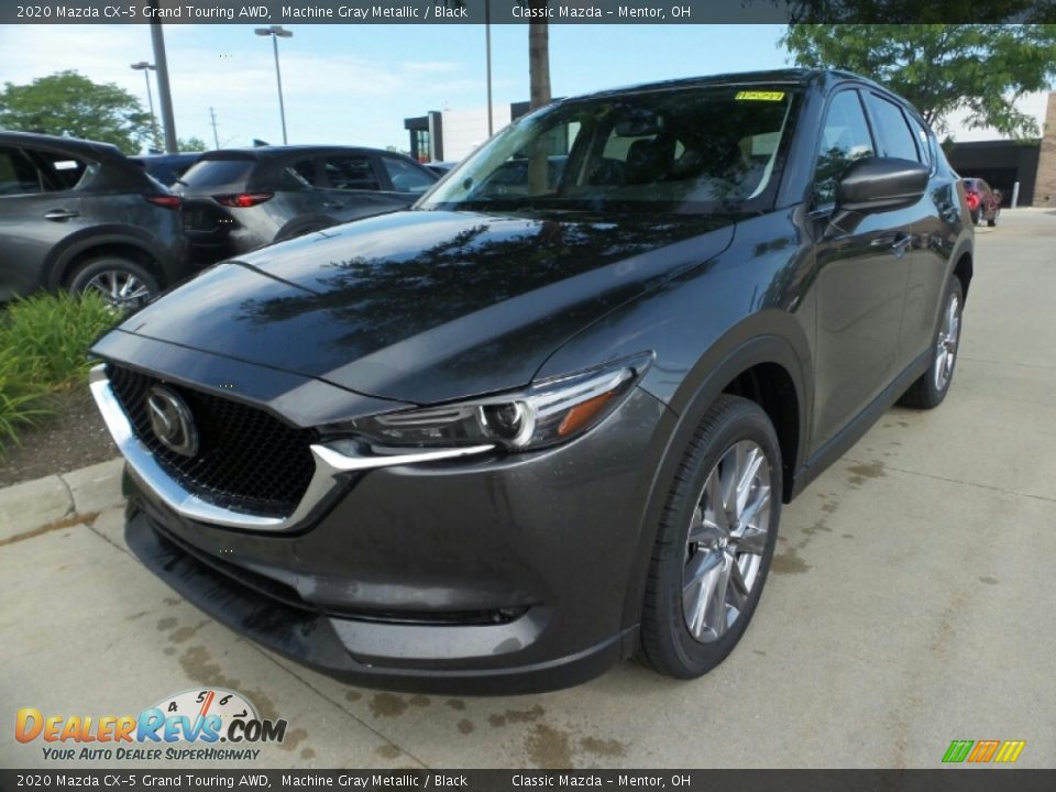 2020 Mazda CX-5 Grand Touring AWD Machine Gray Metallic / Black Photo #3