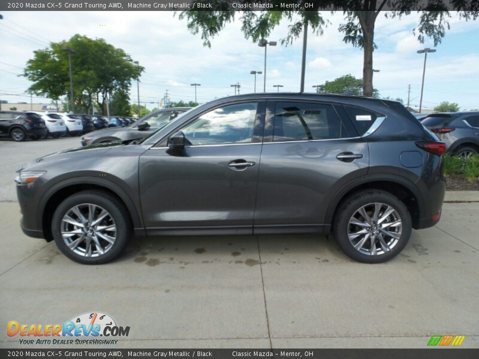 2020 Mazda CX-5 Grand Touring AWD Machine Gray Metallic / Black Photo #4