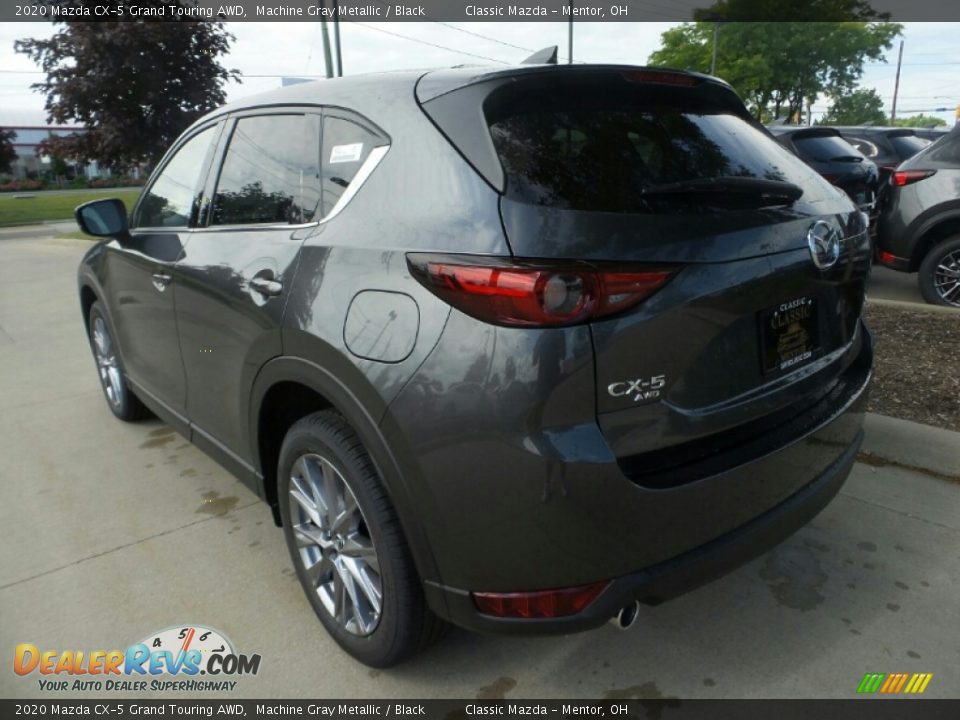 2020 Mazda CX-5 Grand Touring AWD Machine Gray Metallic / Black Photo #5