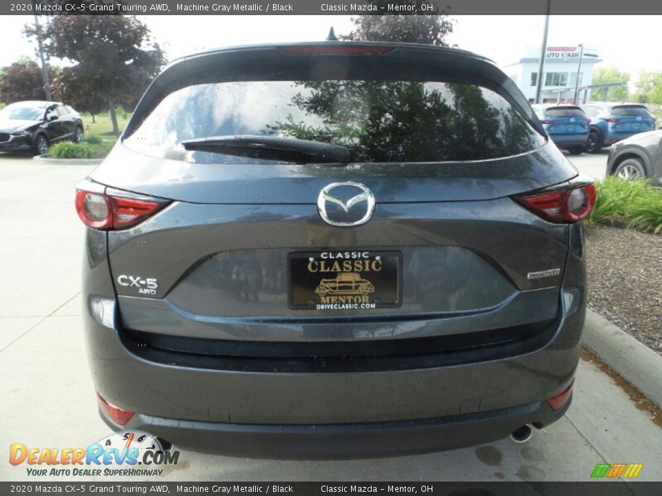 2020 Mazda CX-5 Grand Touring AWD Machine Gray Metallic / Black Photo #6