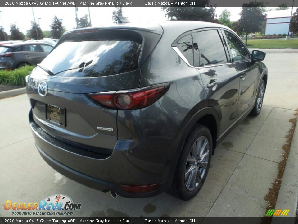 2020 Mazda CX-5 Grand Touring AWD Machine Gray Metallic / Black Photo #7