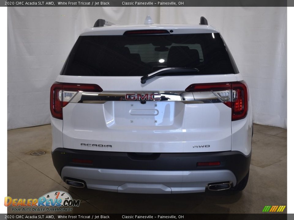 2020 GMC Acadia SLT AWD White Frost Tricoat / Jet Black Photo #3