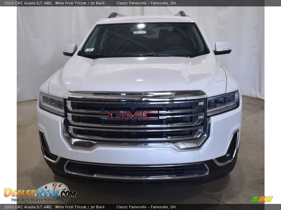 2020 GMC Acadia SLT AWD White Frost Tricoat / Jet Black Photo #4