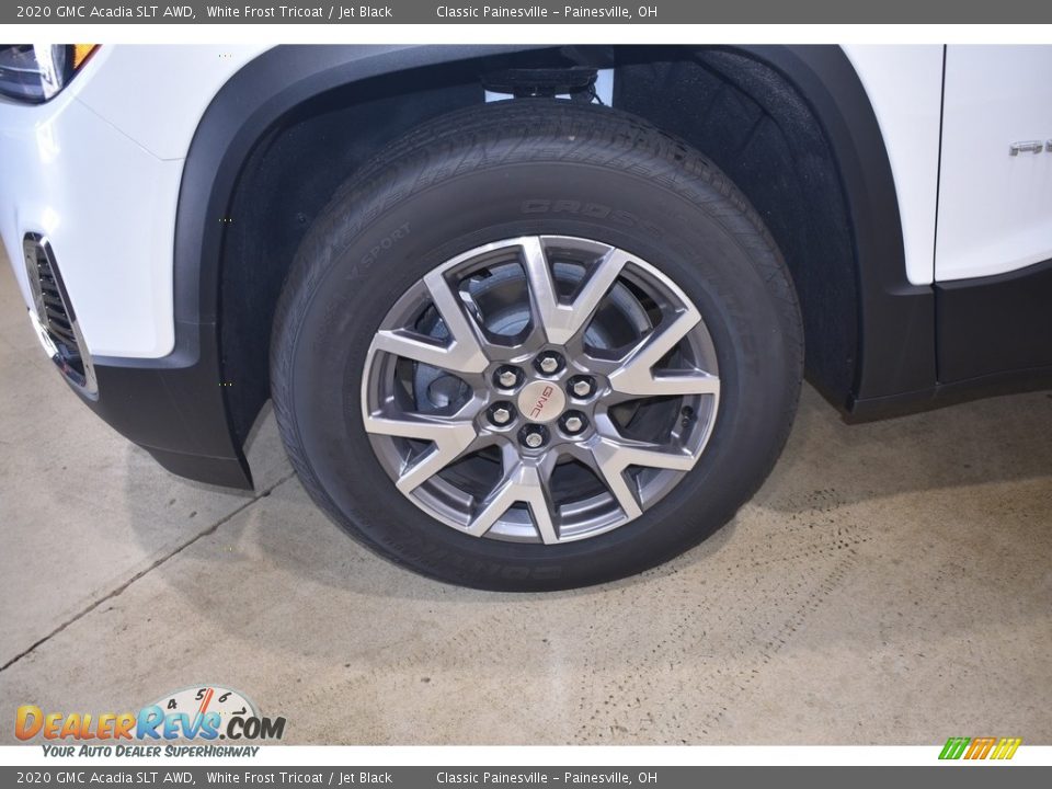 2020 GMC Acadia SLT AWD White Frost Tricoat / Jet Black Photo #5