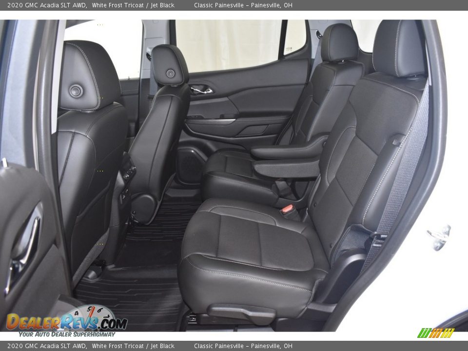 2020 GMC Acadia SLT AWD White Frost Tricoat / Jet Black Photo #7