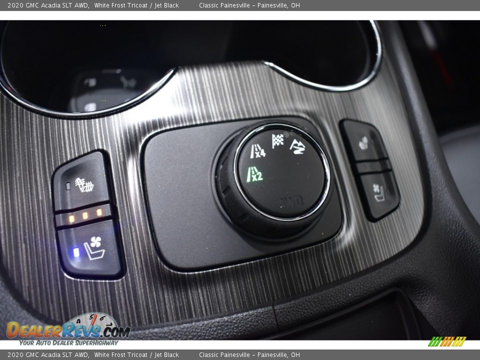 2020 GMC Acadia SLT AWD White Frost Tricoat / Jet Black Photo #11