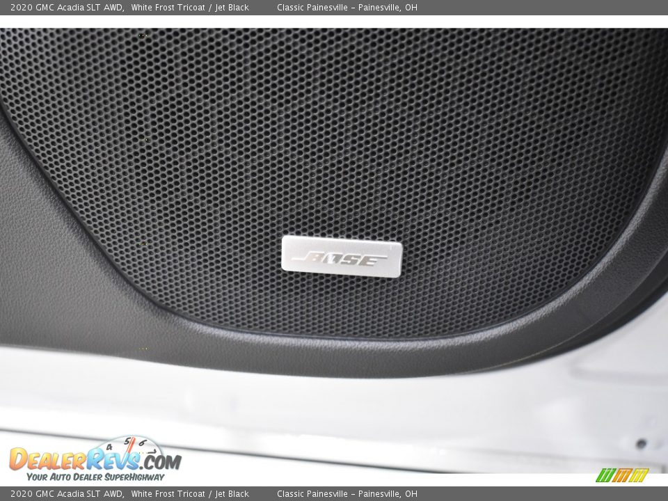 2020 GMC Acadia SLT AWD White Frost Tricoat / Jet Black Photo #12