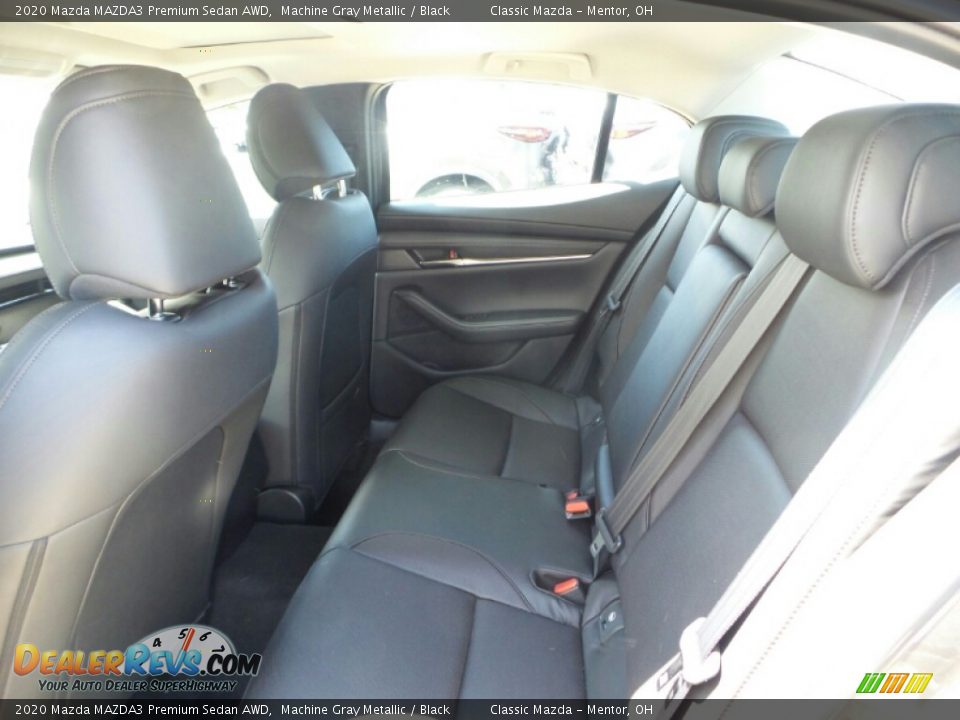 2020 Mazda MAZDA3 Premium Sedan AWD Machine Gray Metallic / Black Photo #9