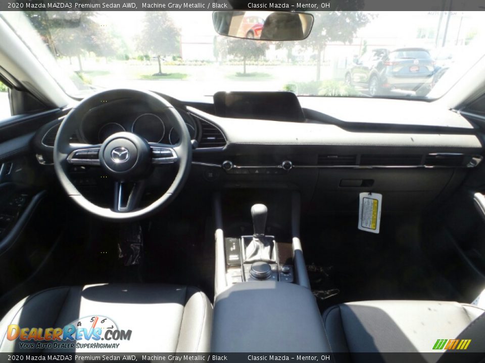 2020 Mazda MAZDA3 Premium Sedan AWD Machine Gray Metallic / Black Photo #10