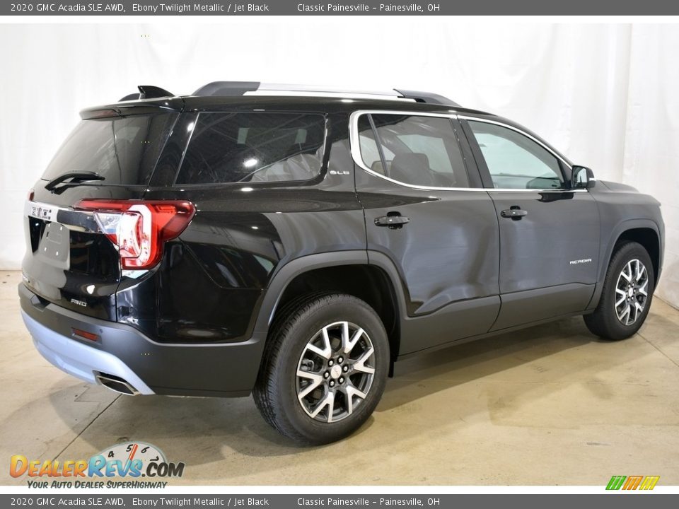 2020 GMC Acadia SLE AWD Ebony Twilight Metallic / Jet Black Photo #2