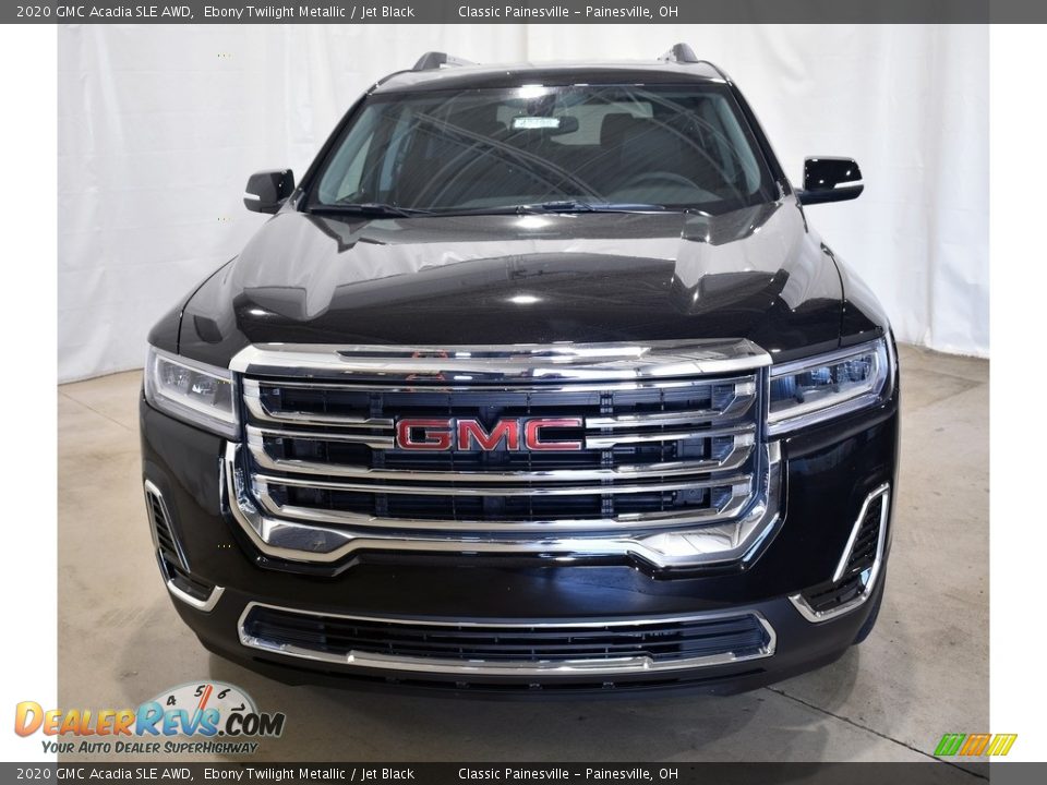 2020 GMC Acadia SLE AWD Ebony Twilight Metallic / Jet Black Photo #4