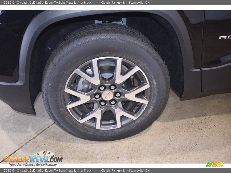 2020 GMC Acadia SLE AWD Ebony Twilight Metallic / Jet Black Photo #5