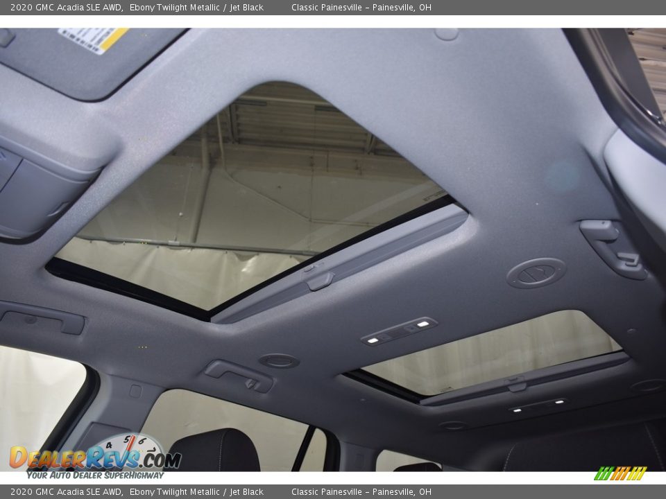 2020 GMC Acadia SLE AWD Ebony Twilight Metallic / Jet Black Photo #6