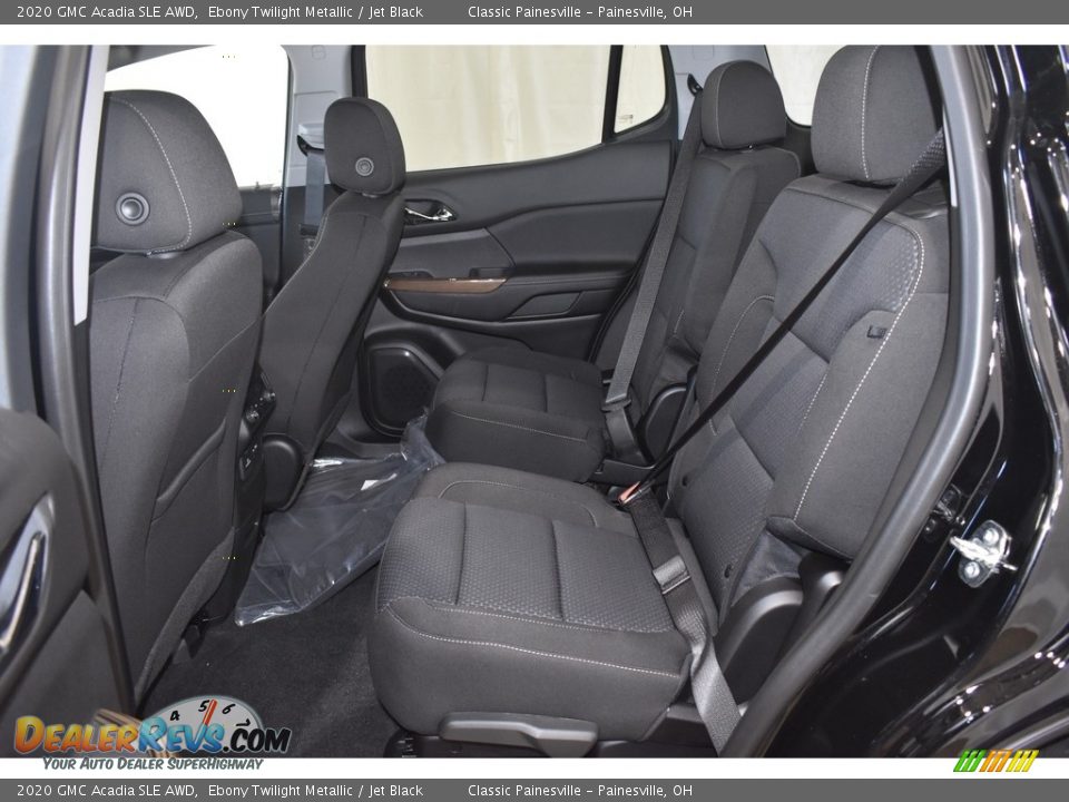 2020 GMC Acadia SLE AWD Ebony Twilight Metallic / Jet Black Photo #8