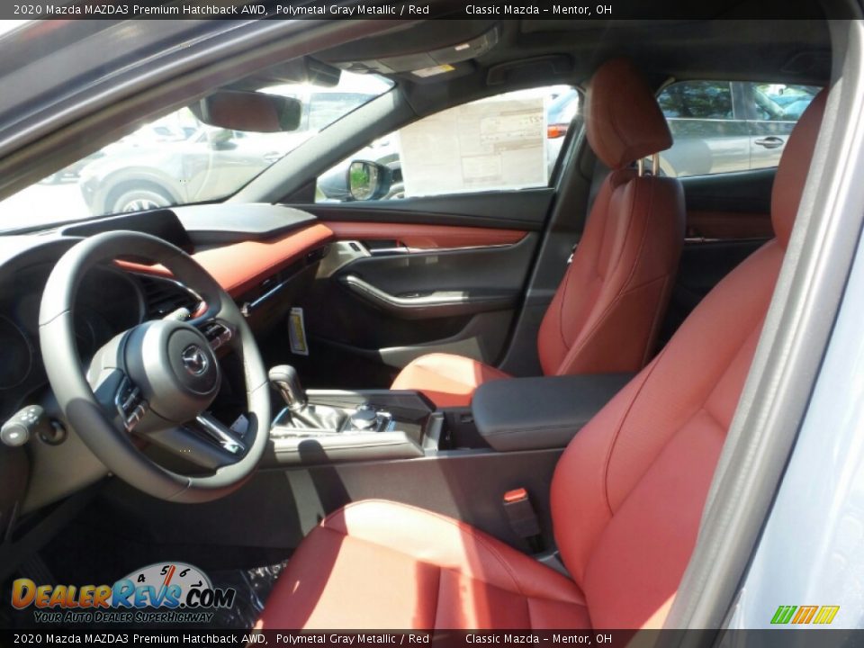 Front Seat of 2020 Mazda MAZDA3 Premium Hatchback AWD Photo #8