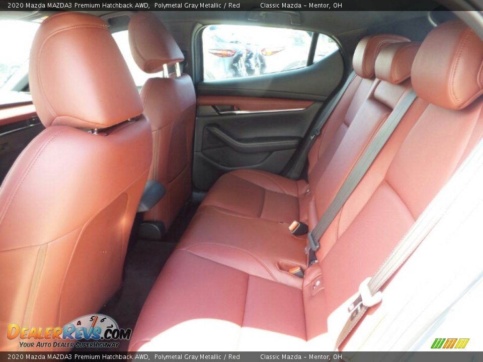 Rear Seat of 2020 Mazda MAZDA3 Premium Hatchback AWD Photo #9