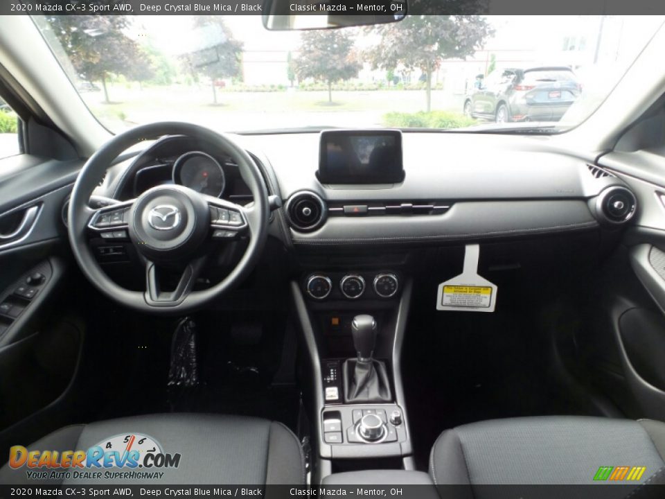 2020 Mazda CX-3 Sport AWD Deep Crystal Blue Mica / Black Photo #10