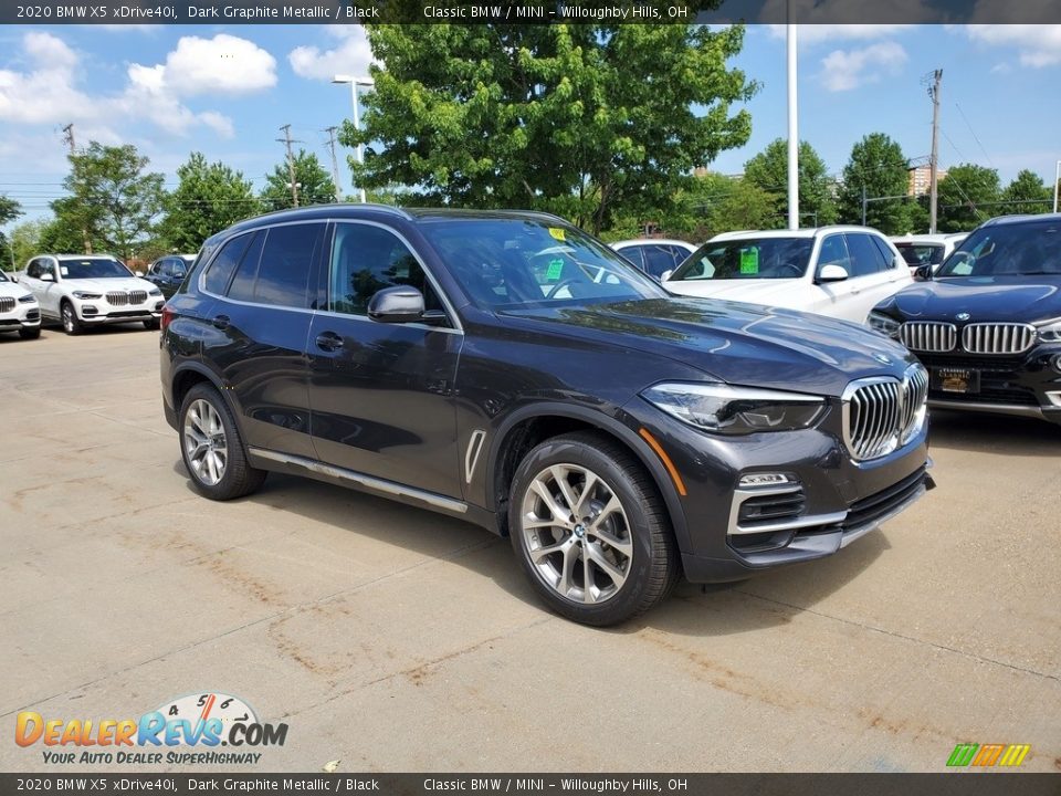 2020 BMW X5 xDrive40i Dark Graphite Metallic / Black Photo #1