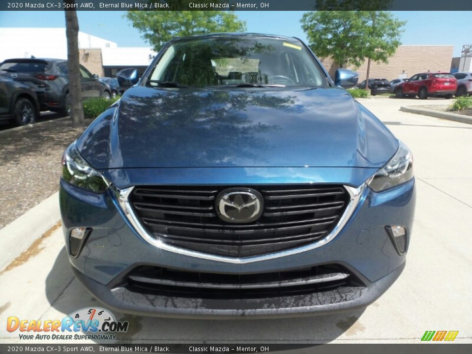 2020 Mazda CX-3 Sport AWD Eternal Blue Mica / Black Photo #2