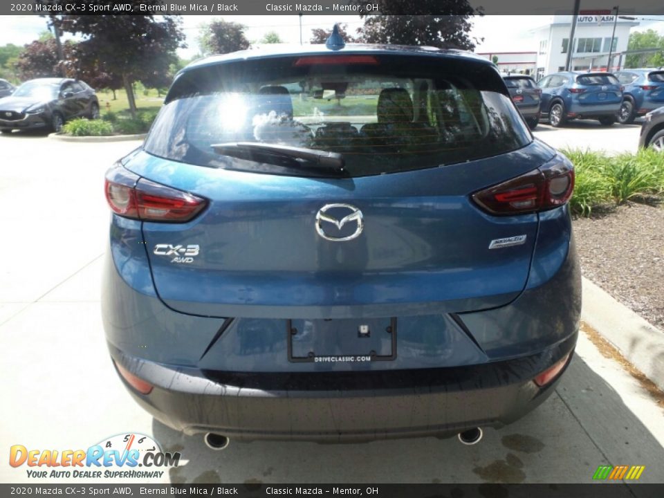 2020 Mazda CX-3 Sport AWD Eternal Blue Mica / Black Photo #6