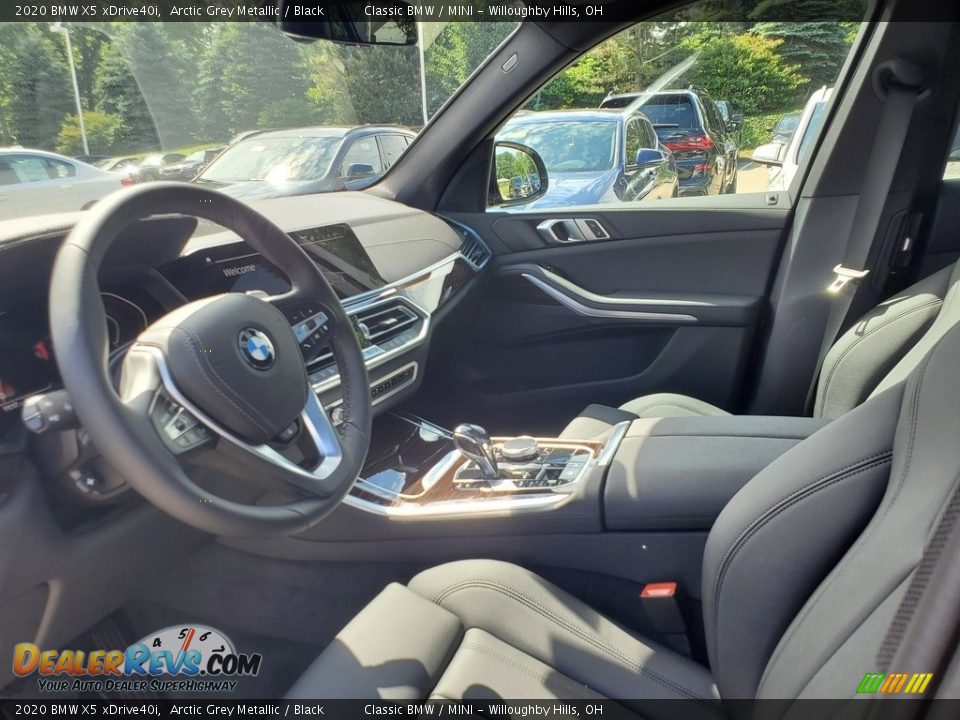 2020 BMW X5 xDrive40i Arctic Grey Metallic / Black Photo #3