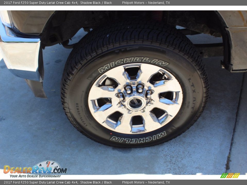 2017 Ford F250 Super Duty Lariat Crew Cab 4x4 Shadow Black / Black Photo #5