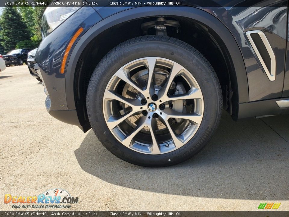 2020 BMW X5 xDrive40i Arctic Grey Metallic / Black Photo #5