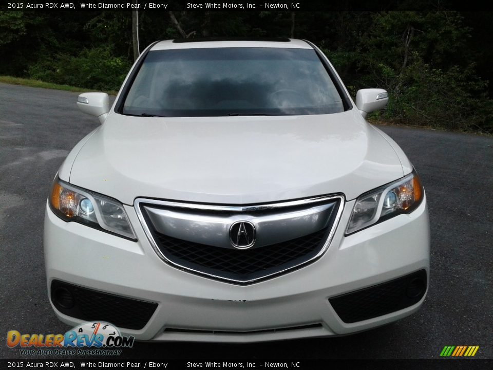 2015 Acura RDX AWD White Diamond Pearl / Ebony Photo #4