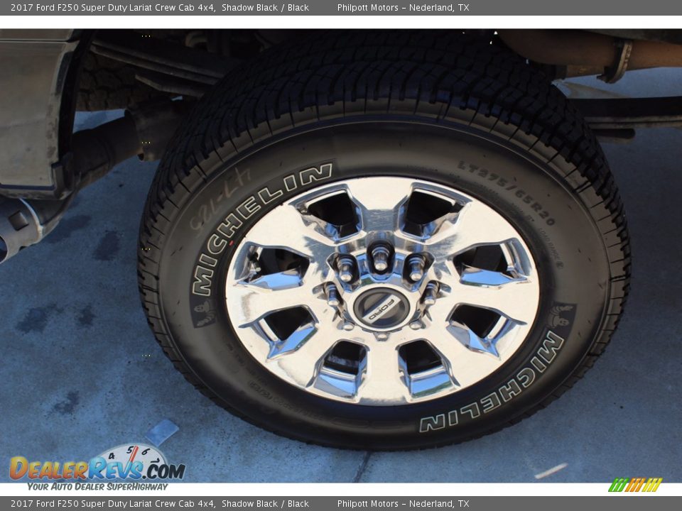 2017 Ford F250 Super Duty Lariat Crew Cab 4x4 Shadow Black / Black Photo #11