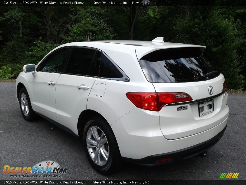 2015 Acura RDX AWD White Diamond Pearl / Ebony Photo #9