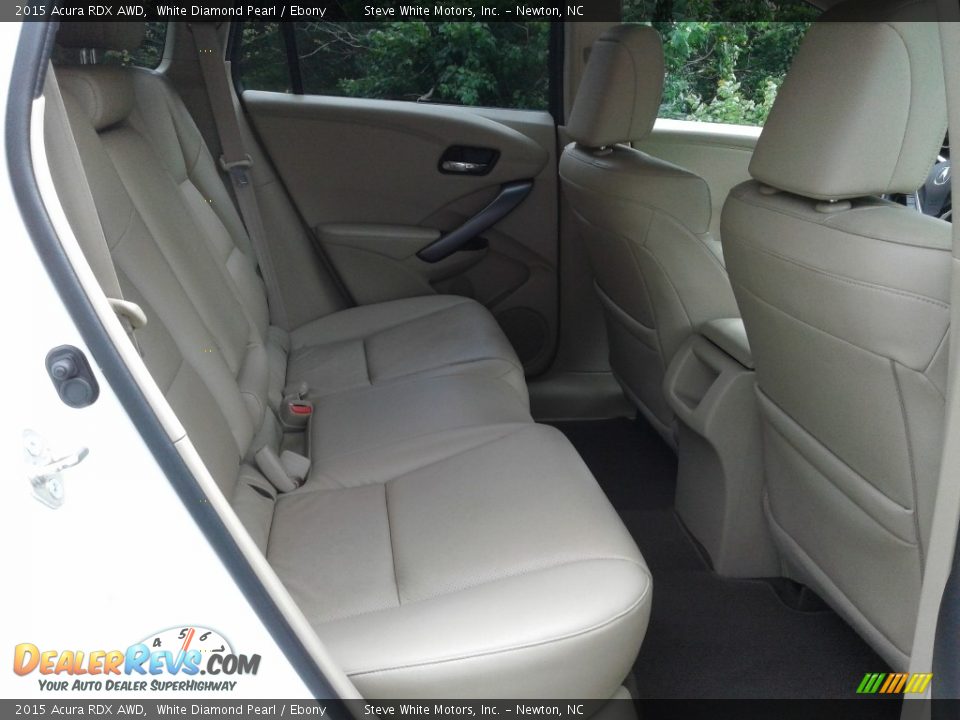 Rear Seat of 2015 Acura RDX AWD Photo #15