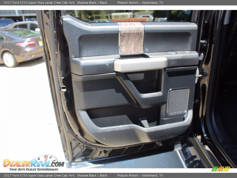 2017 Ford F250 Super Duty Lariat Crew Cab 4x4 Shadow Black / Black Photo #25