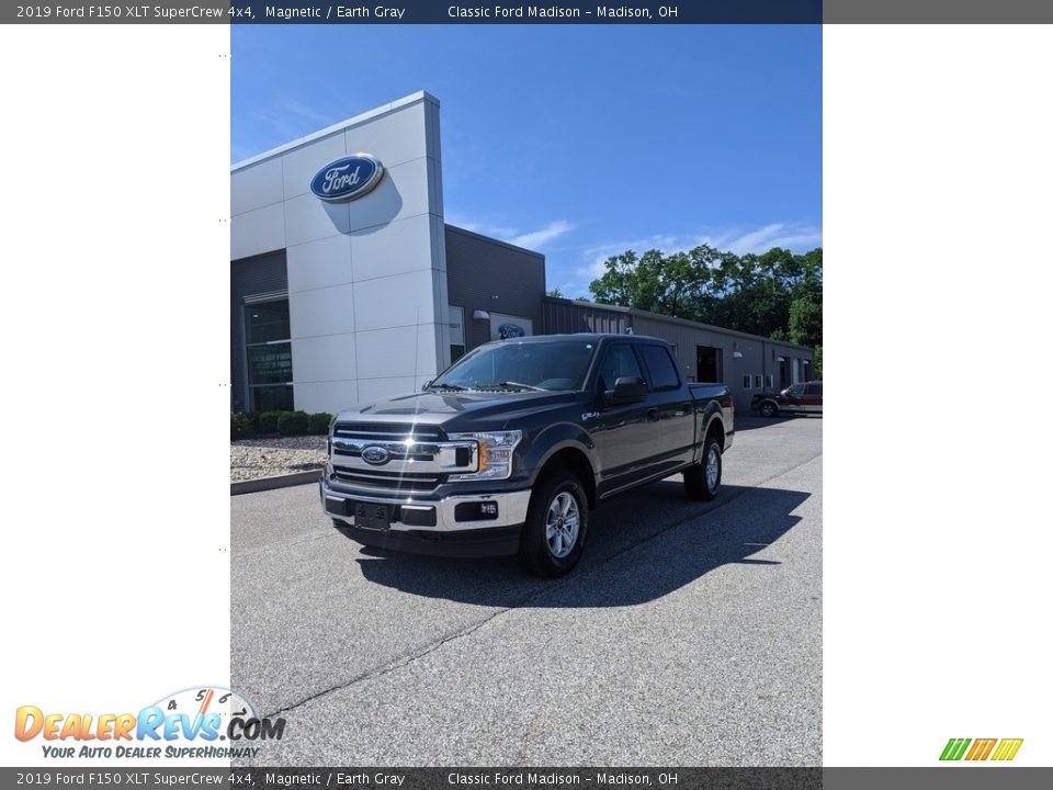 2019 Ford F150 XLT SuperCrew 4x4 Magnetic / Earth Gray Photo #1
