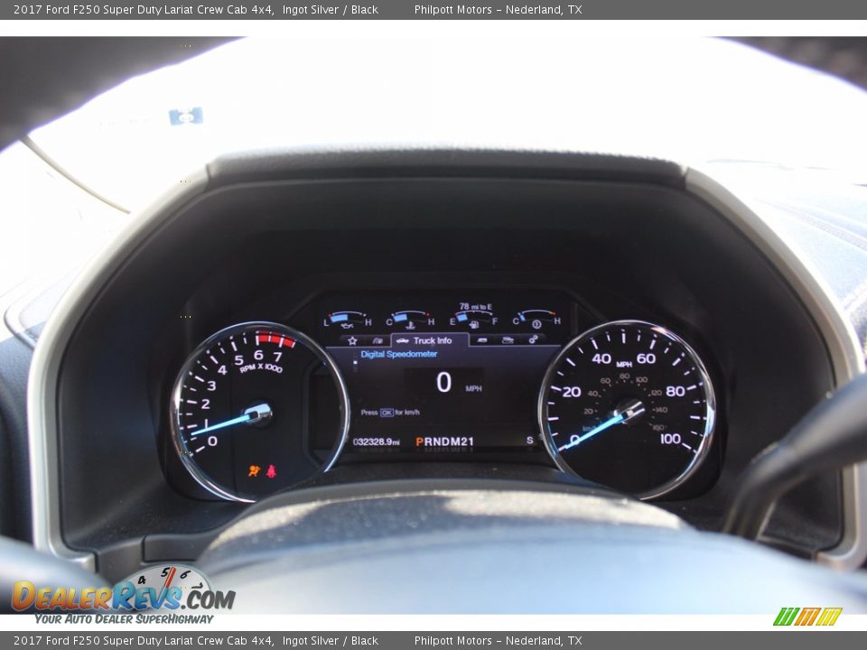 2017 Ford F250 Super Duty Lariat Crew Cab 4x4 Ingot Silver / Black Photo #17